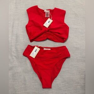 Ramy Brook Vibrant Red Swimwear